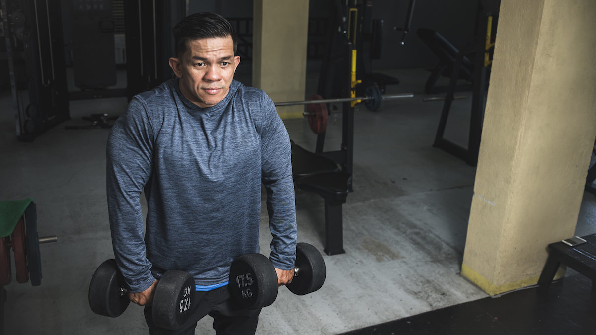 dumbbell back exercises