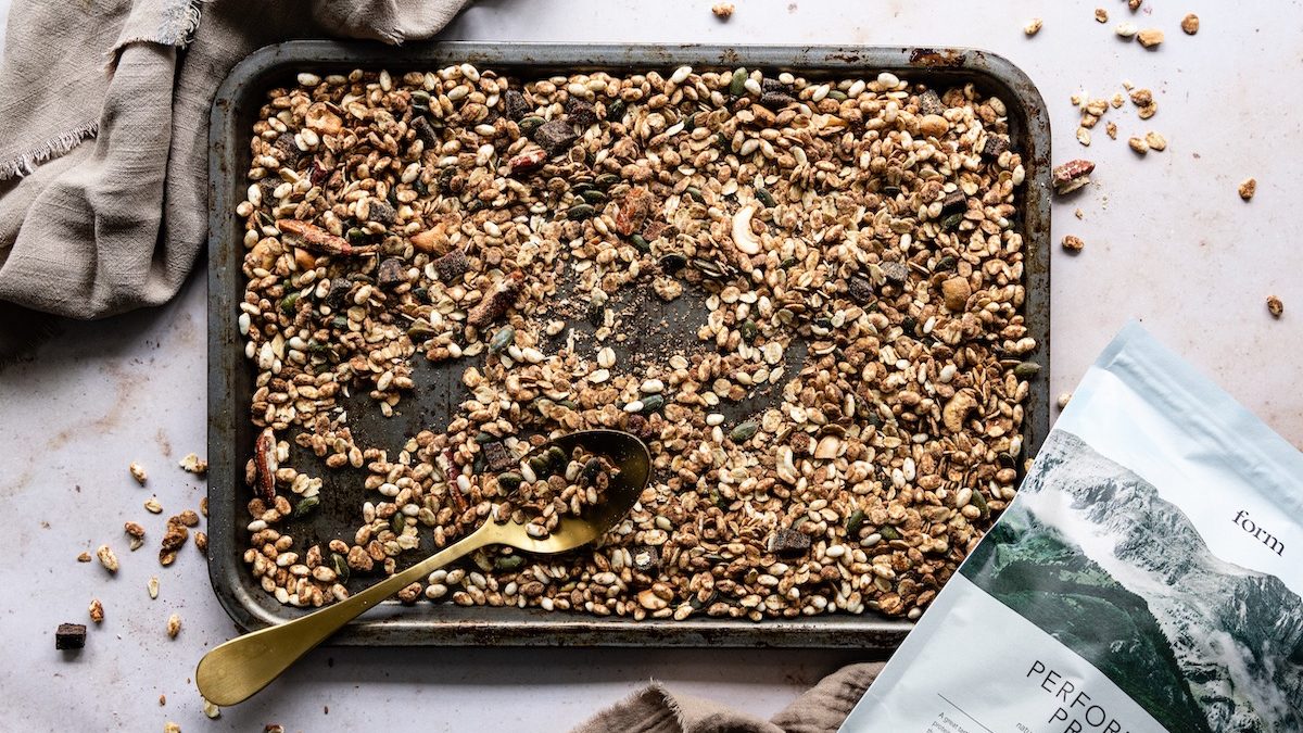 banoffee protein granola