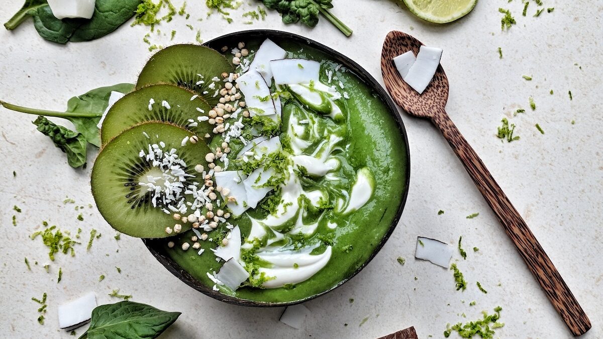 key lime smoothie bowl