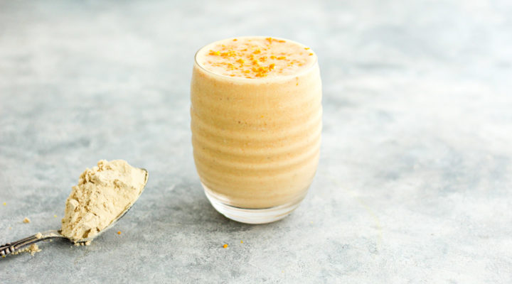 creamy citrus smoothie