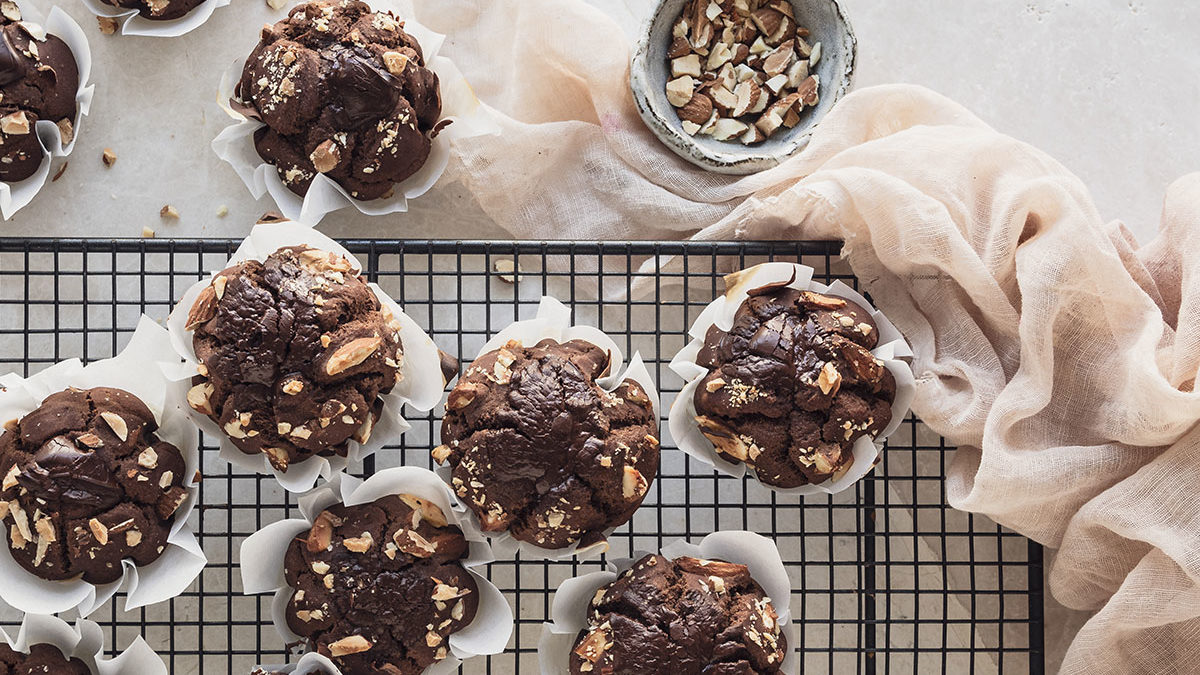 Tiramisu protein muffins