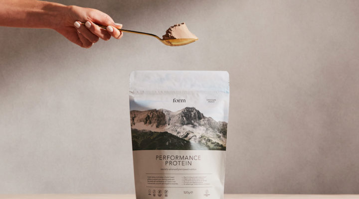 Vegan Protein Powder with Spoon